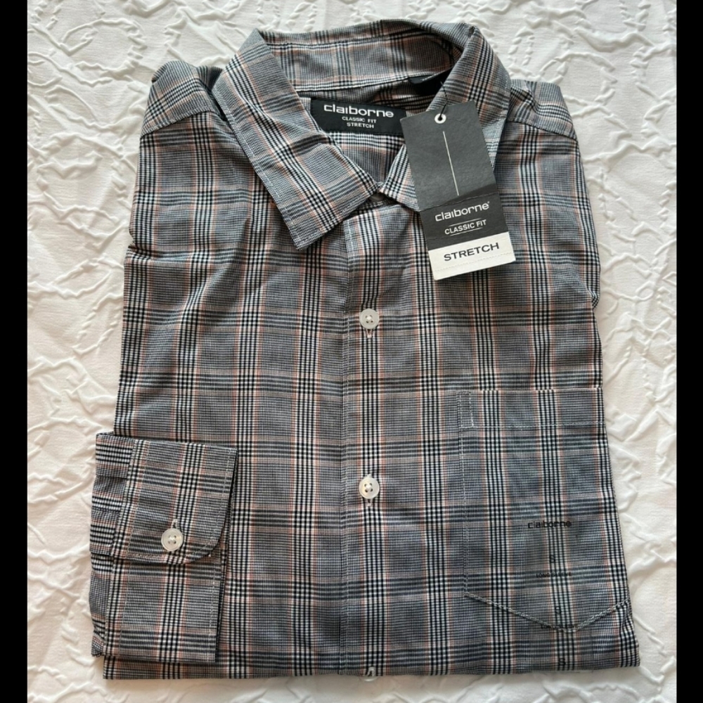 Long sleeve dress shirt for men.